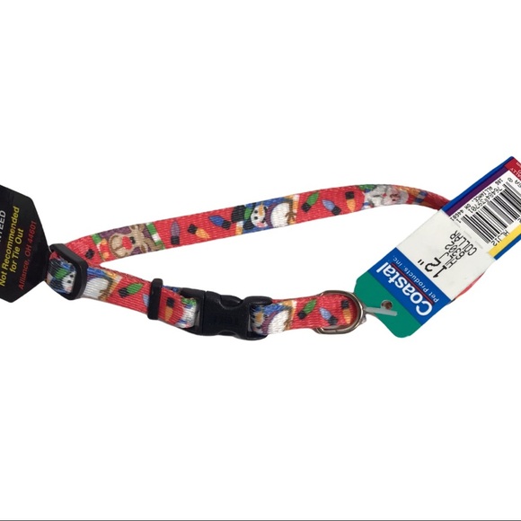 NWT Holiday Attire Dog Collar & Leash Set - Picture 3 of 11